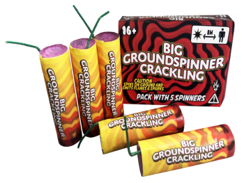 BIG Ground spinner crackling